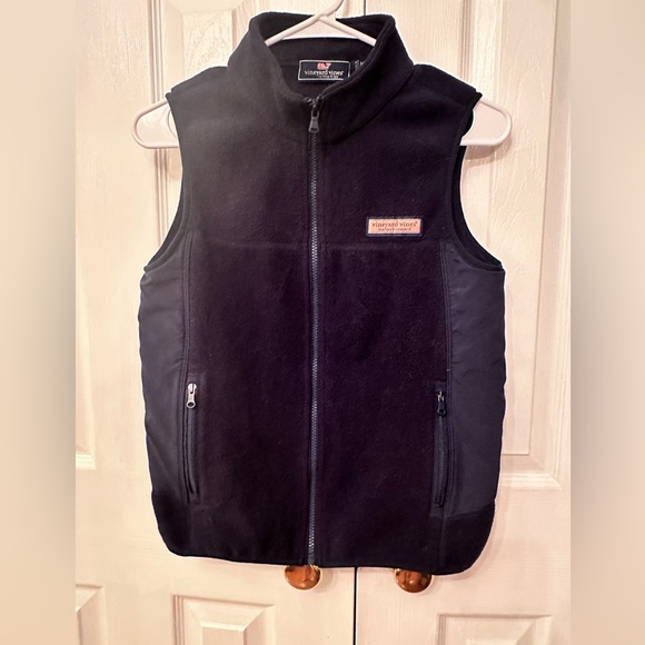 Little Boys โญ๏ธ Vineyard Vines Vest, Navy Bllue, Size Large, EUC - Picture 7 of 7